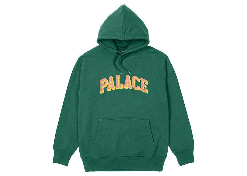 Palace Puff Drop Shadow Hood Green