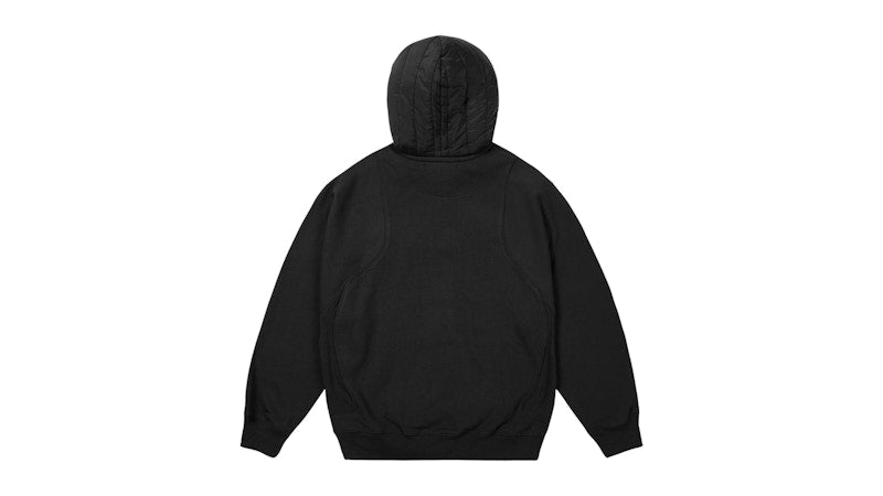 Palace Puffa Hood Black