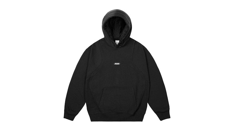 Palace Puffa Hood Black