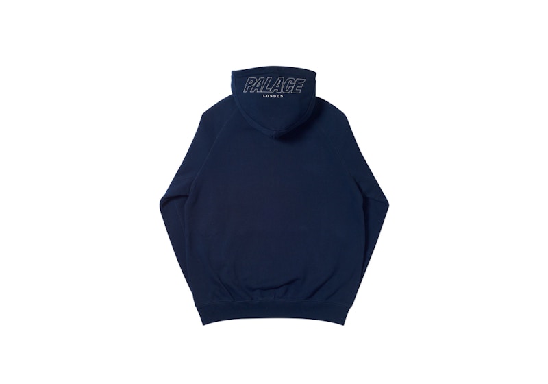 Palace Q-Zip Hood Navy