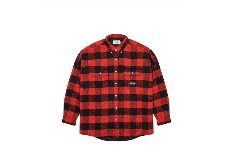 Palace Quilt Mit Plaid Shirt Red