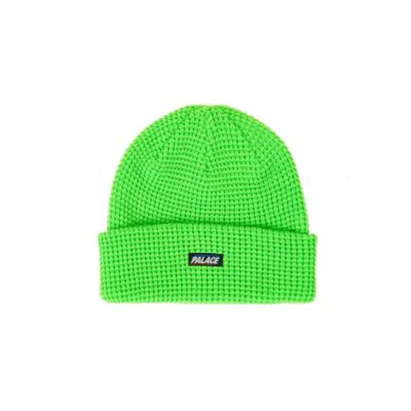 Palace R-Knit Beanie Neon Green