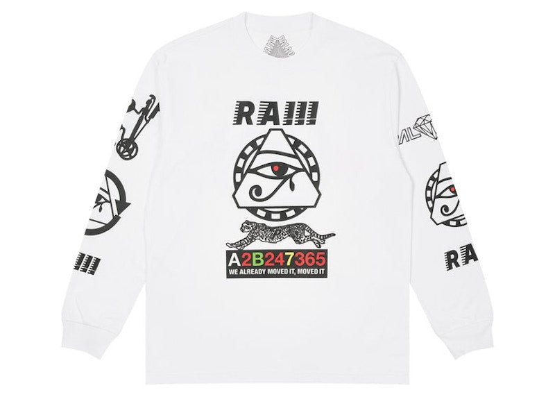 Palace RA Longsleeve White