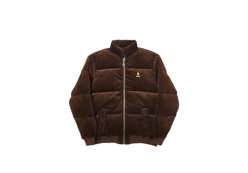 Palace Ralph Lauren Corduroy Down Jacket Mohican Brown