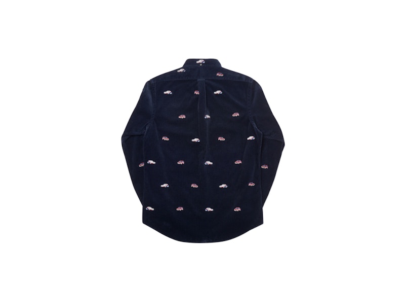 Palace Ralph Lauren Embroidered Cord GTI Shirt Aviator Navy