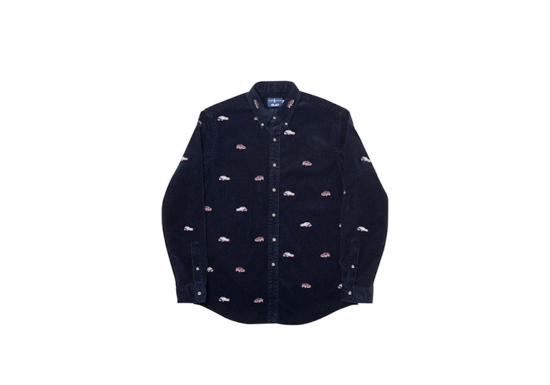 Palace Ralph Lauren Embroidered Cord GTI Shirt Aviator Navy