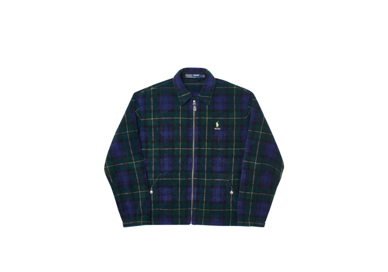 Palace Ralph Lauren Polar Fleece Harrington Glen Plaid