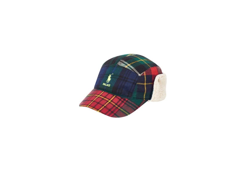 Palace Ralph Lauren Polar Fleece Hunting Cap Plaid Multi