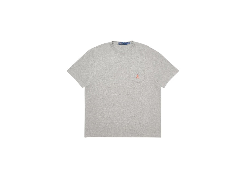 Palace Ralph Lauren Waffle Pocket Tee Andover Heather
