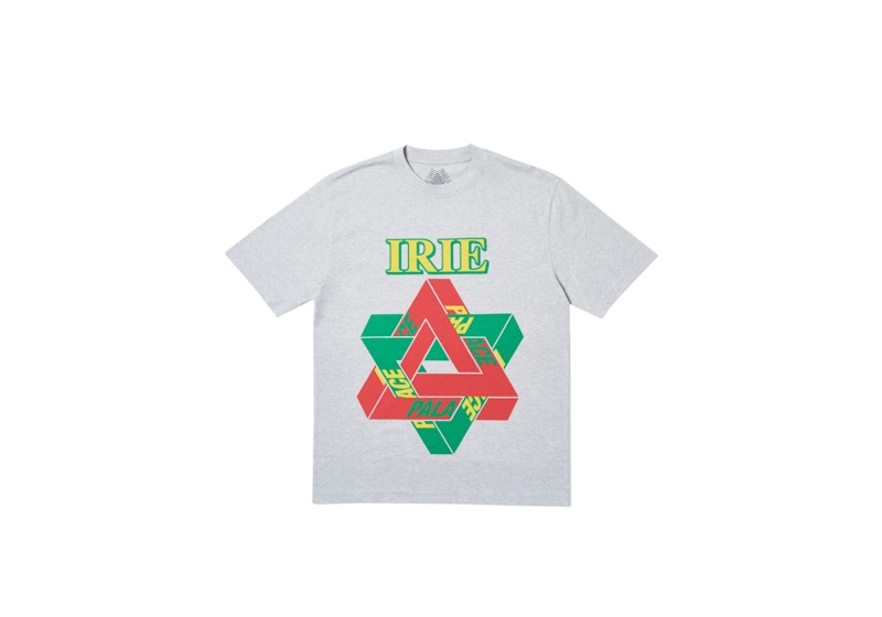 Palace Rasta Nein Sniff T-shirt Grey Marl