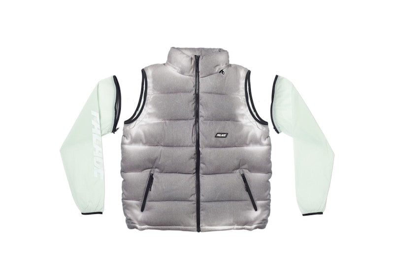 Palace Reacto Puff Zip Off Jacket Black