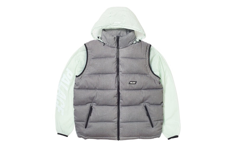 Palace Reacto Puff Zip Off Jacket Black