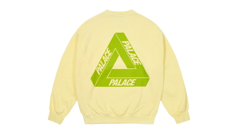 Palace Reacto Tri-Ferg Crew Yellow
