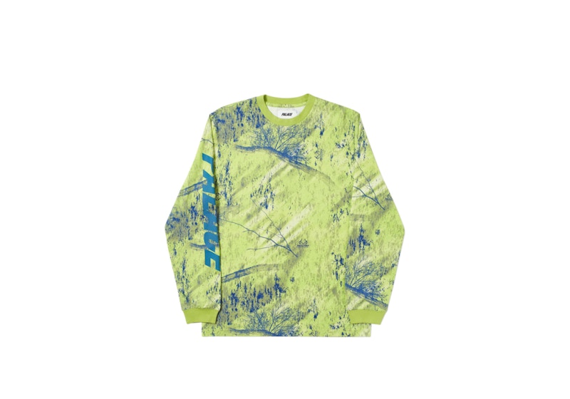 Palace Real Tree Fishing Longsleeve Green