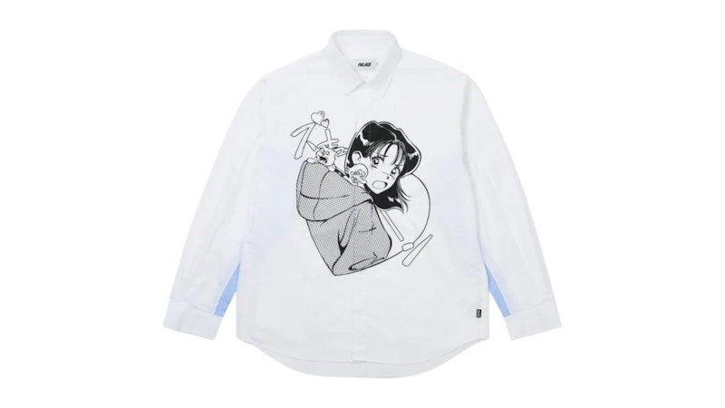 Palace Rear View Shirt White