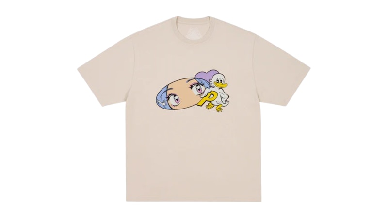 Palace Rear View T-Shirt Stoney Grey