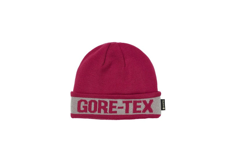 Palace Reflective Jacquard Gore-Tex Beanie Pink