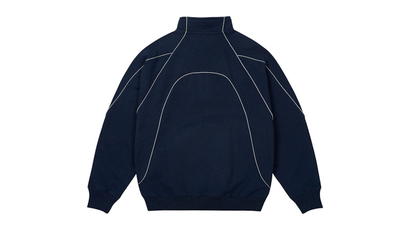 Palace Reflecto 1/4 Zip Navy