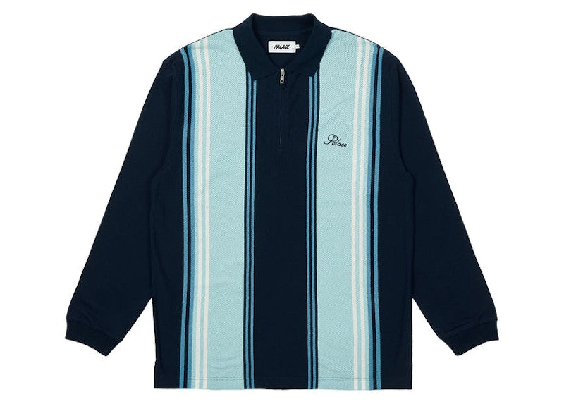 Palace Repo L/S Tee Blue