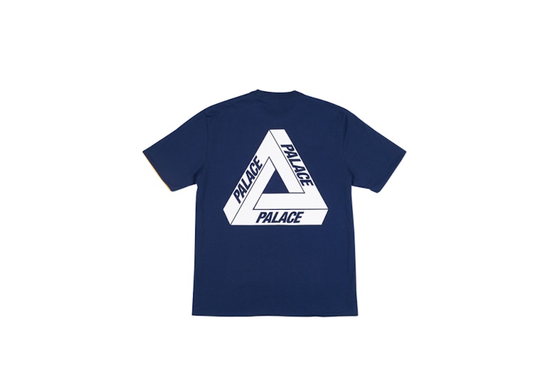 Palace Reverso T-shirt Navy/Orange