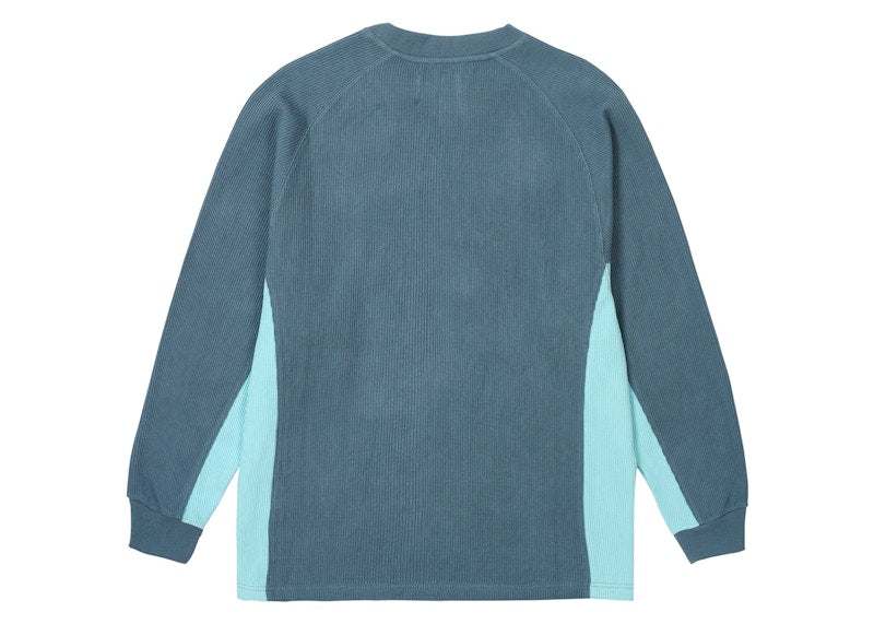 Palace Rib Jersey Longsleeve Faint Blue