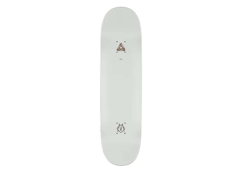 Palace Rimowa Skateboard Deck Silver 8.5
