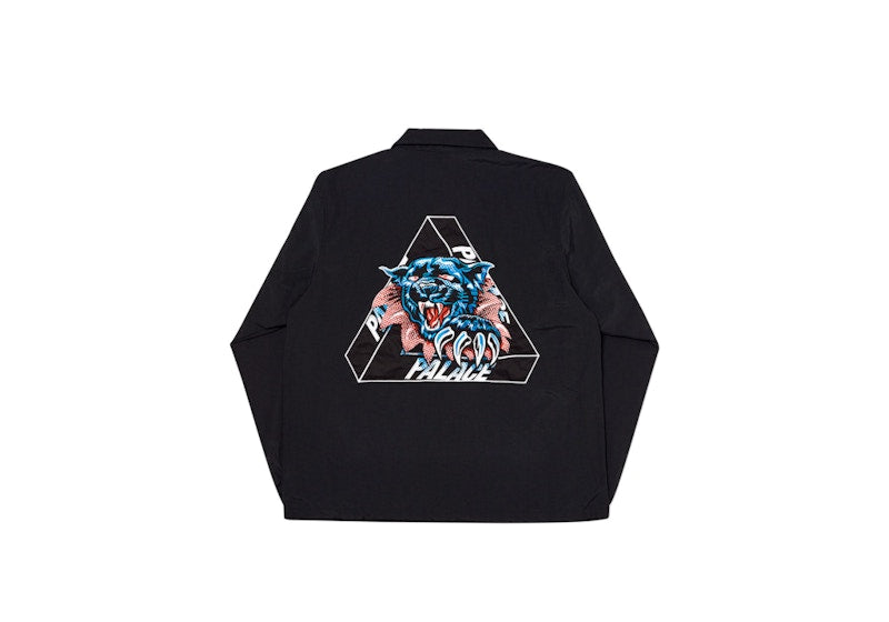Palace Ripped Coach Jacket Black