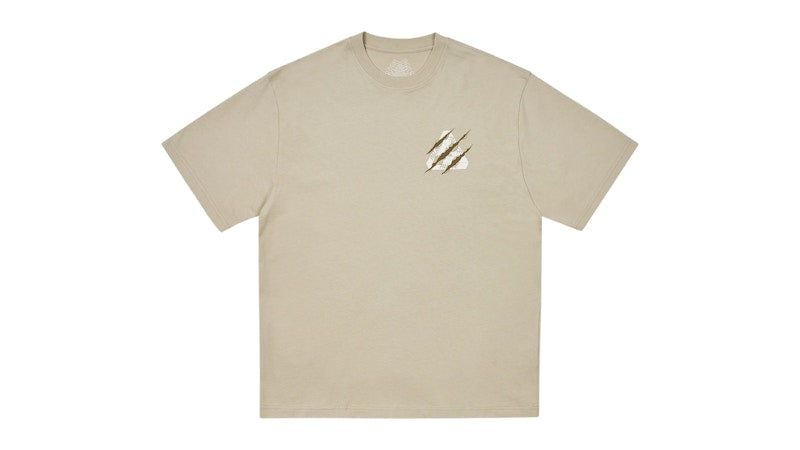 Palace Ripped Tri T-Shirt Stoney Grey