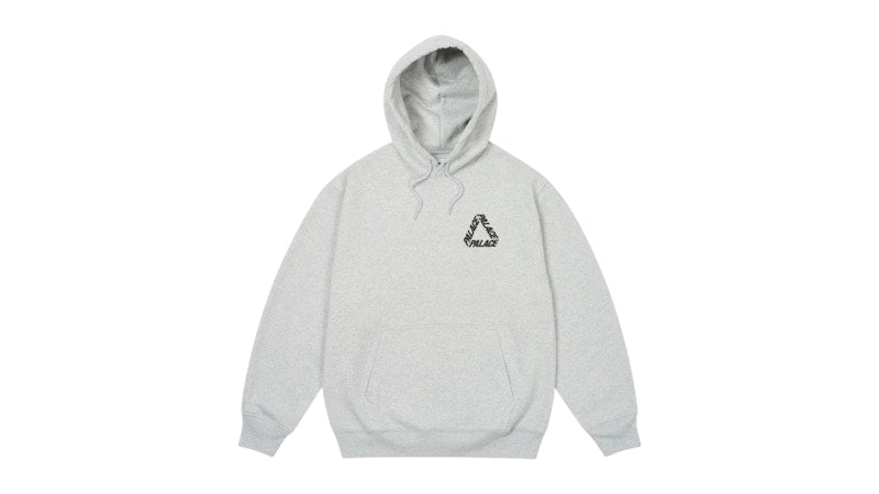 Palace Rose P3 Hood Grey Marl