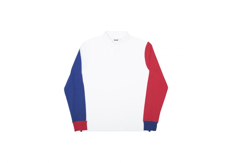Palace Rugby Shirt White
