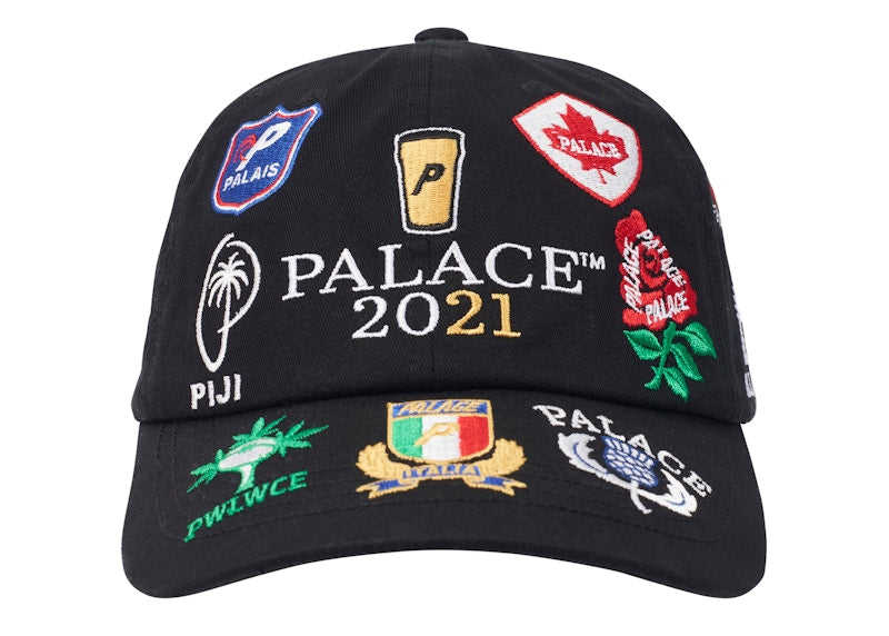 Palace Rugger Bugger 6-Panel Black
