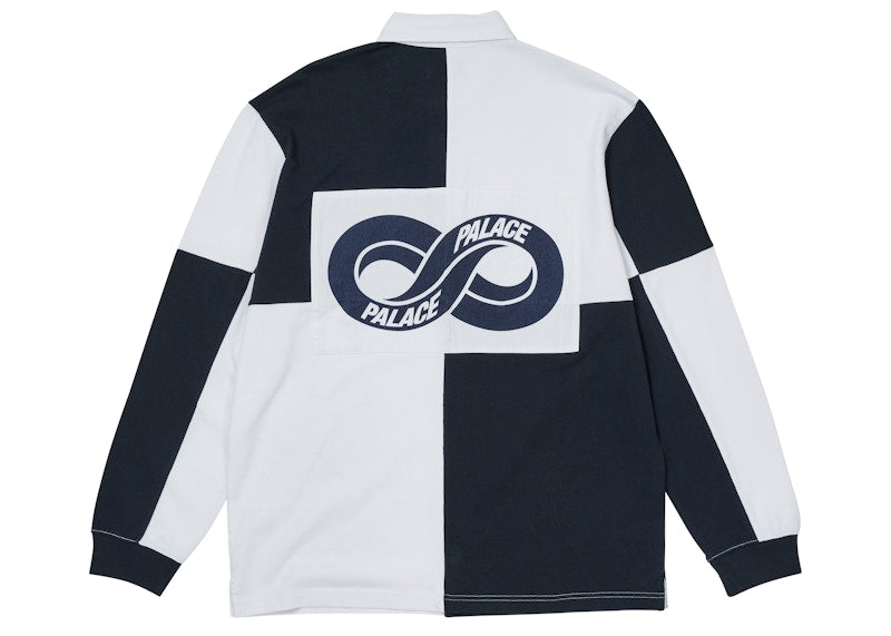Palace Rugger Bugger Rugby White/Navy