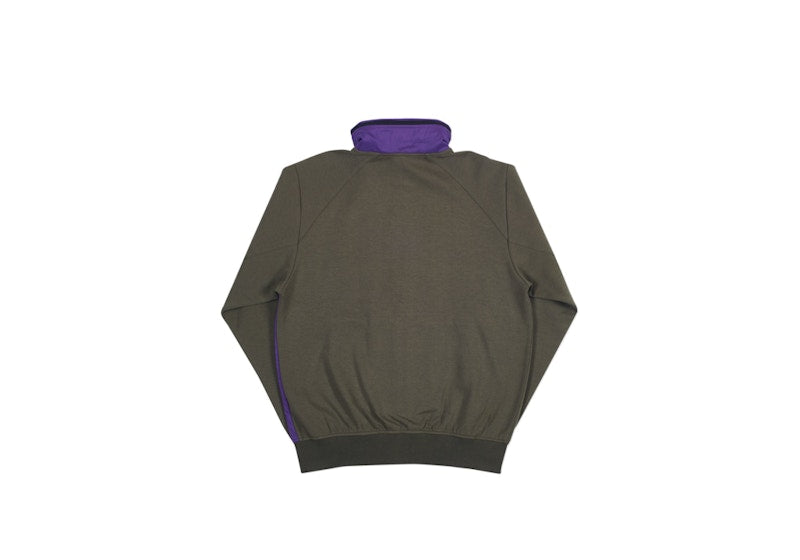 Palace S-Layer Track Top Olive/Purple