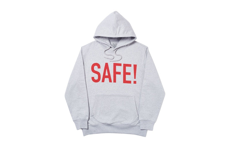Palace Safe T Hood Grey Marl
