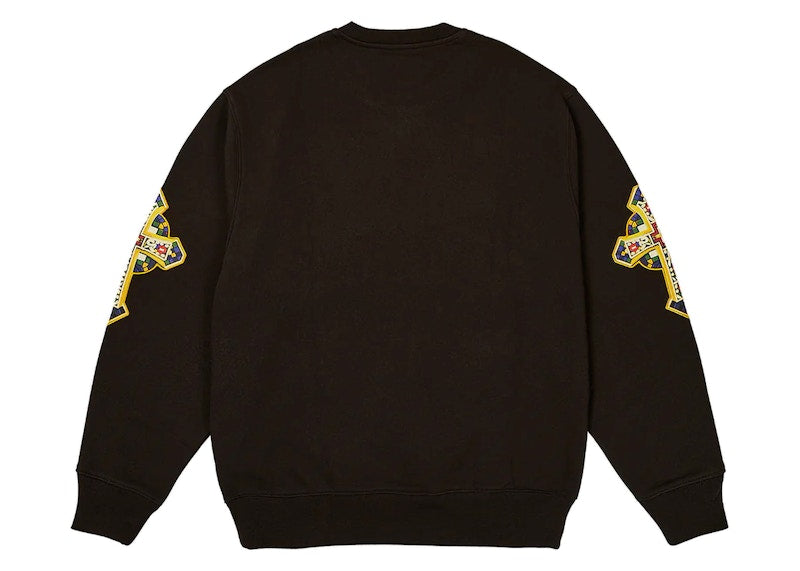 Palace Saints Crew Black