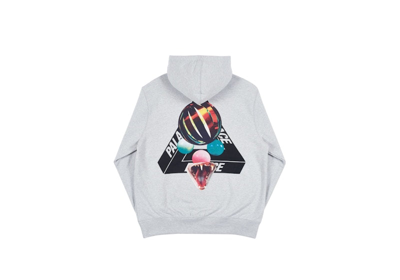 Palace Sans Ferg Hood Grey Marl