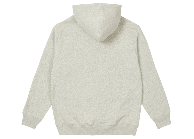 Palace Satin Hood Grey Marl