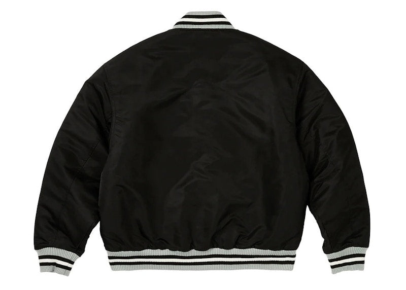 Palace Satin The Arena Jacket Black