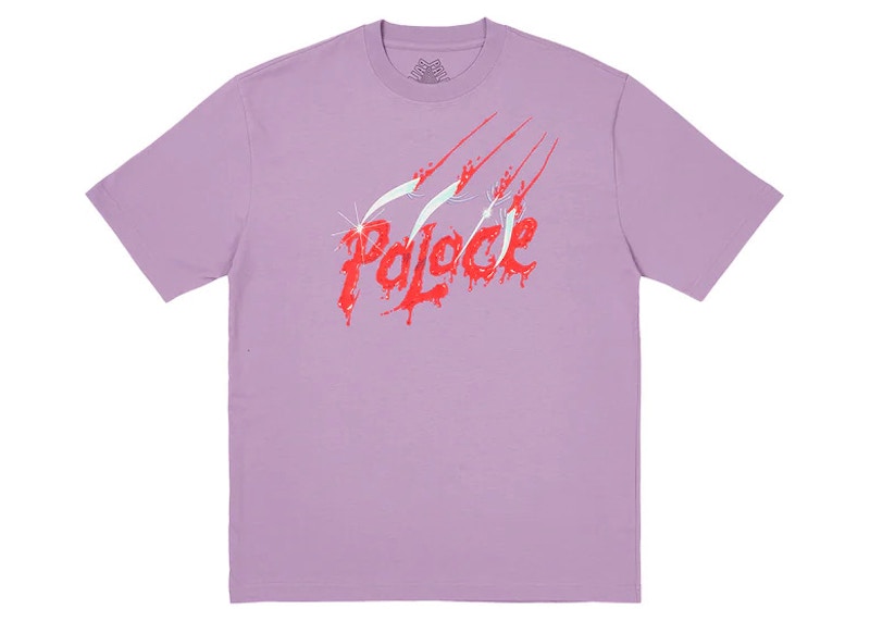 Palace Scratchy T-Shirt Purple
