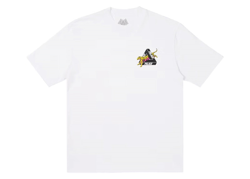 Palace Seoul Exclusive Tiger Tri-Ferg T-shirt White