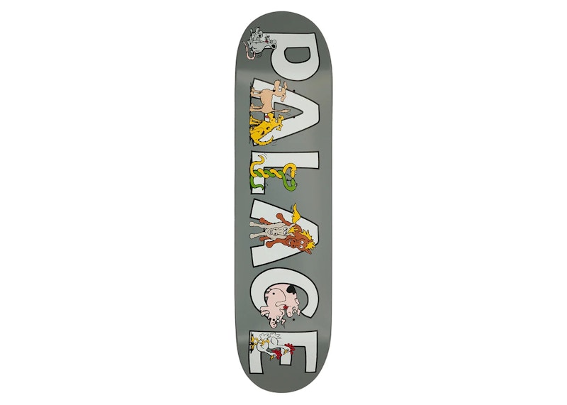 Palace Session Skateboard Deck Grey