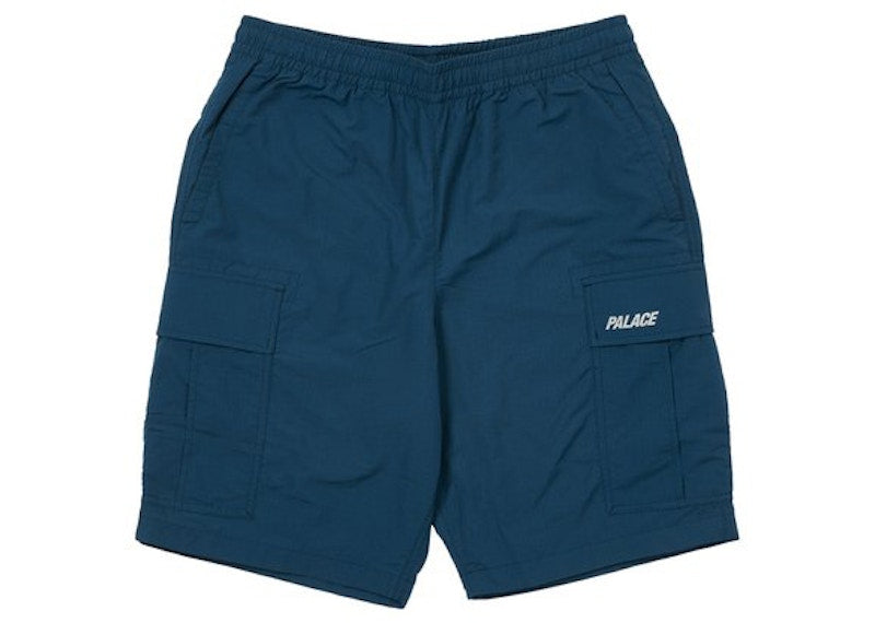 Palace Shell Cargo Shorts (FW21) Petrol Blue