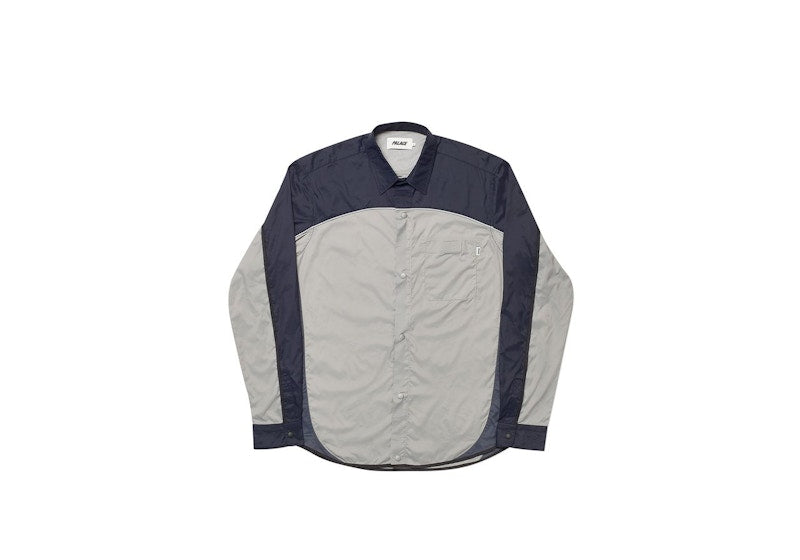 Palace Shell Out Shirt Grey/Navy