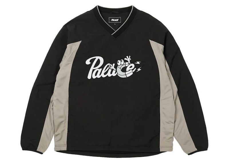 Palace Shell Pullover Black