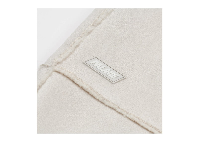 Palace Sherpa Faux Suede Jogger Soft White