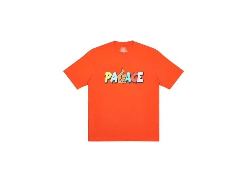 Palace Shitfaced Shaka T-shirt Dark Orange