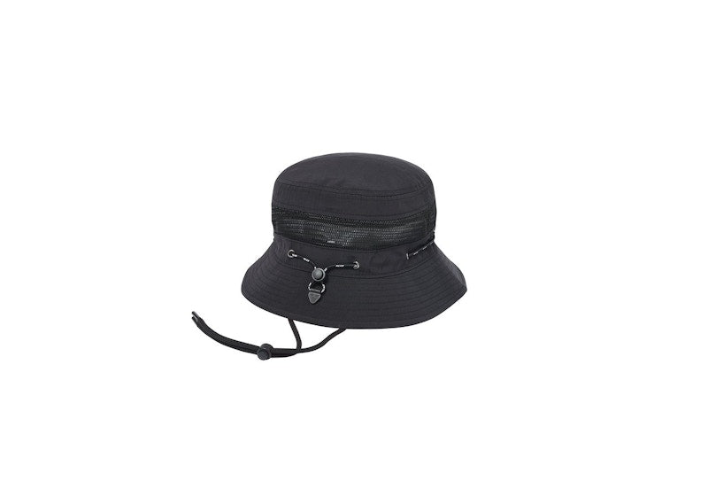 Palace Shock Shell Bucket Black