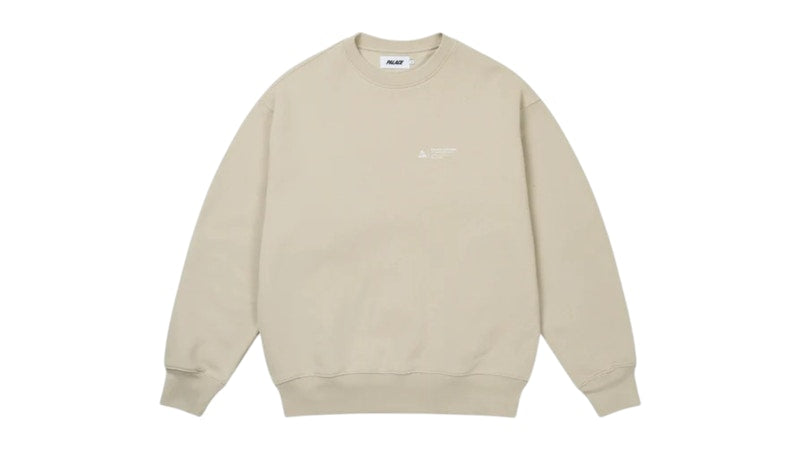 Palace Shop Locator Crew Stoney Grey