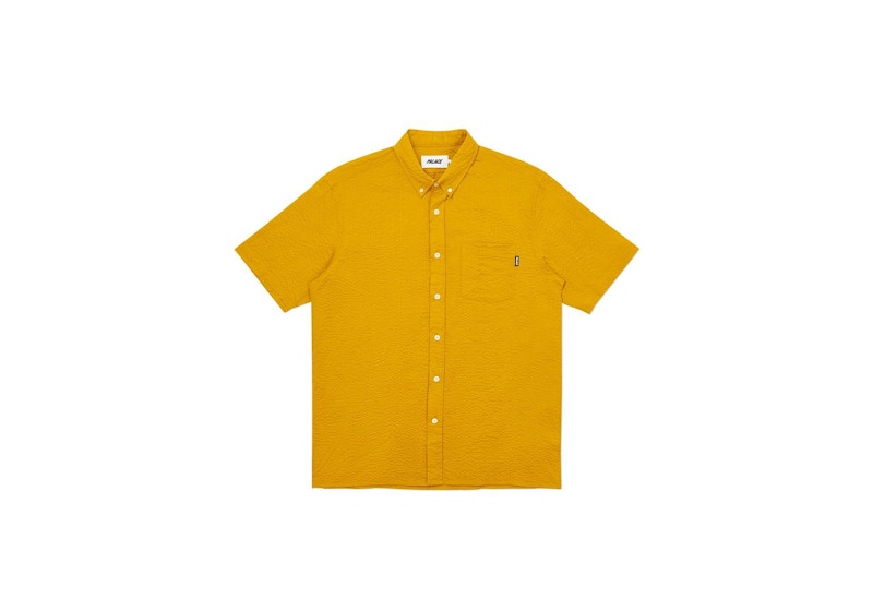 Palace Short Sleeve Sucker Shirt Yellow