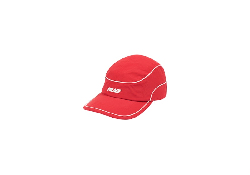 Palace Sidepipe Shell Running Hat Red